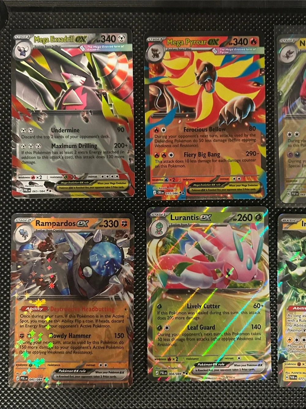 Pokemon TCG Lot of 10 EX Rare Holo Cards from Random Sets M/NM